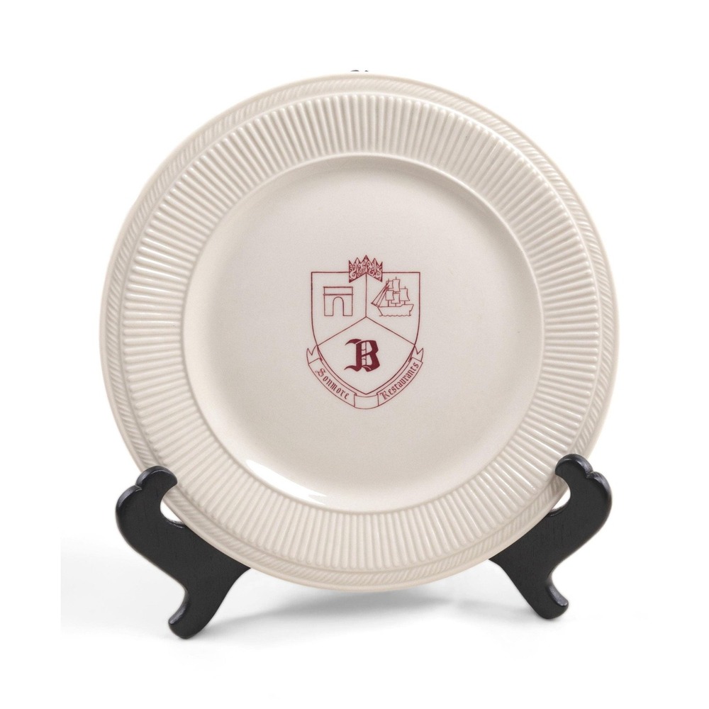 Vintage Beckys Cafeteria Swiss Chalet Minneapolis Shenango China Dinner Plate